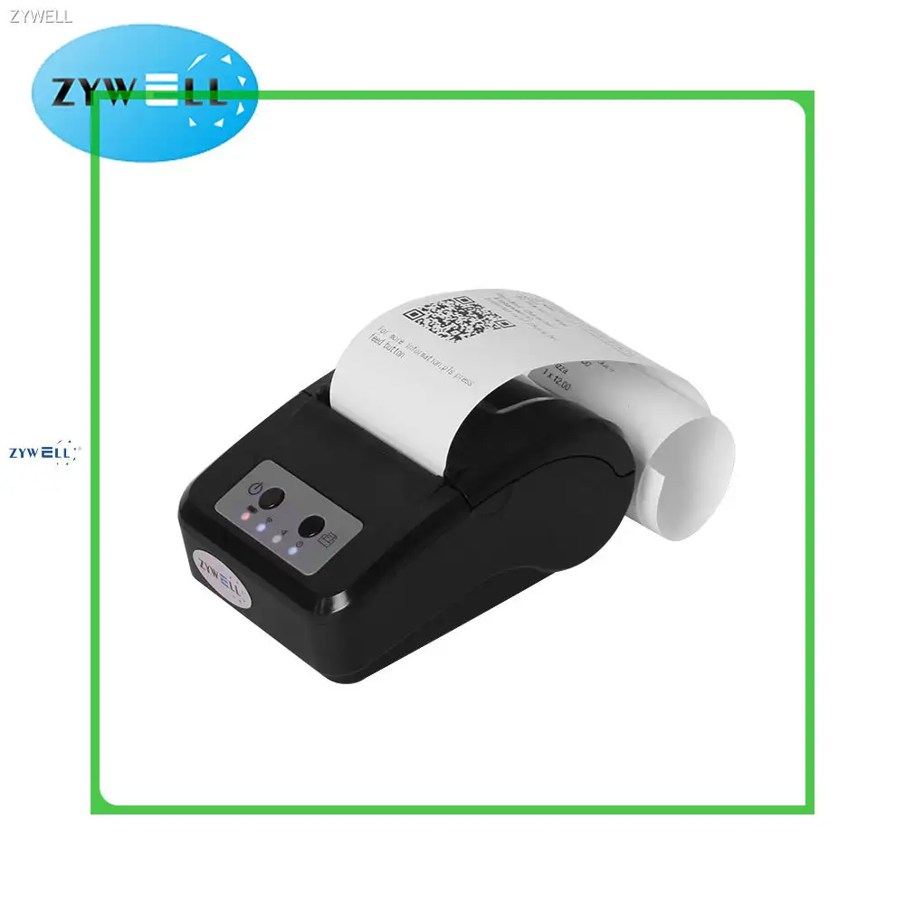 Custom bluetooth mobile thermal receipt printer for sale Manufacturer | ZYWELL 1