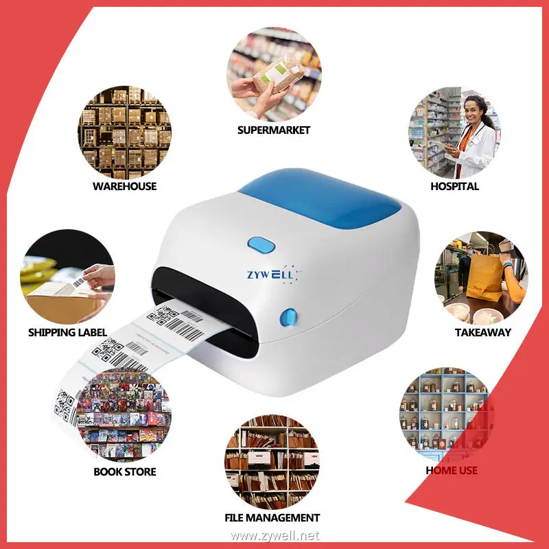 4 x 6 inch label printer at Wholesale Prices | ZYWELL 1