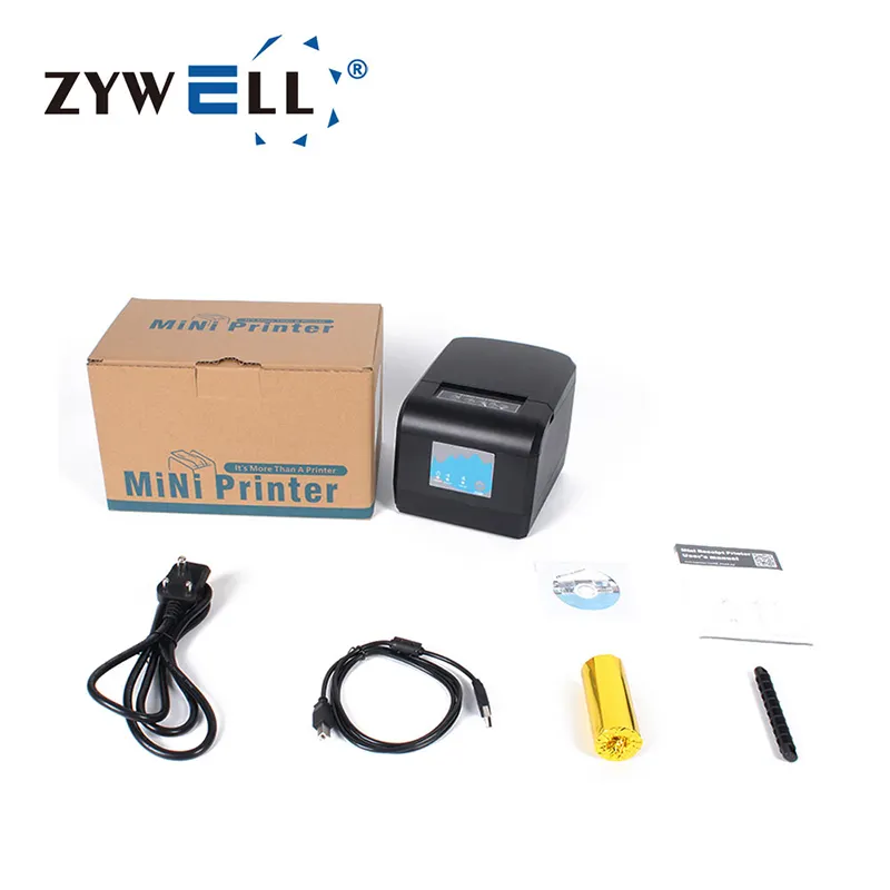 ZYWELL Wireless Thermal Printer 80mm Best Supplier 8