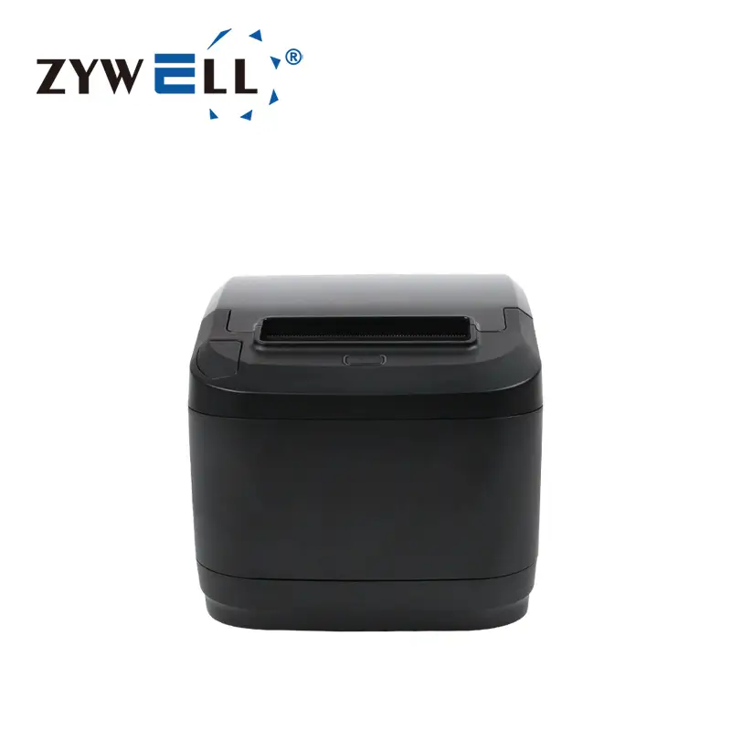 Zywell - Bluetooth Etiket Yazıcı Barkod için Termal Aktarım QR Kodu Baskı USB+LAN 1