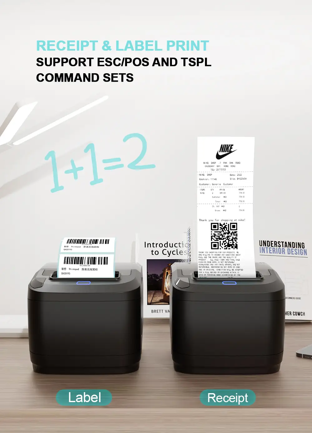 ZYWELL- 최고 판매 프로모션 레이블 메이커 열 인쇄 ZY310 80mm 3 인치 스티커 프린터 머신 바코드 프린터 USB |  Zywell