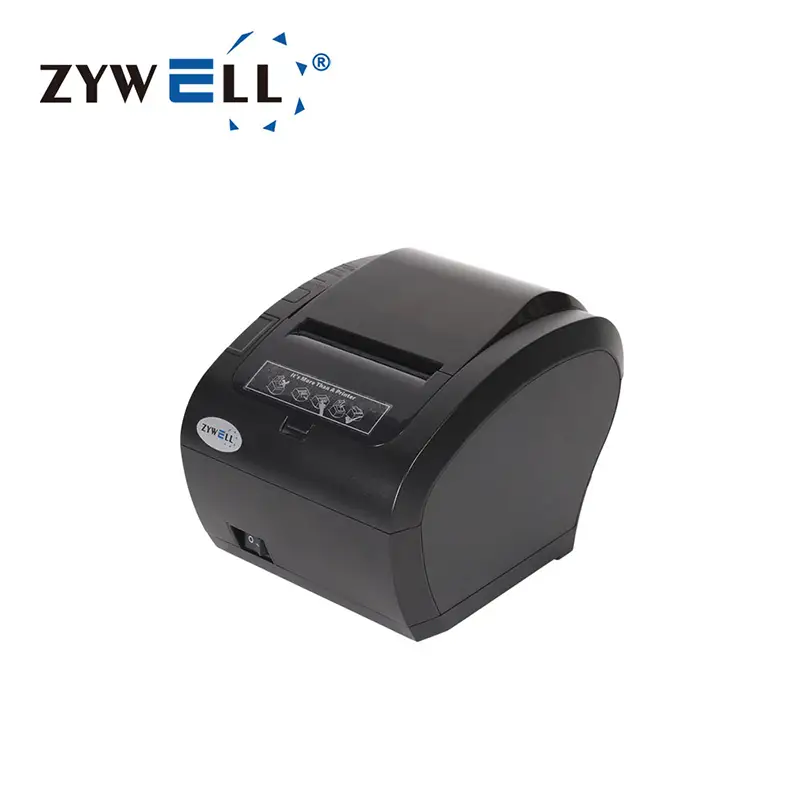 zywell zy306 imprimante thermique 80mm 58mm usb thermal receipt printer pos receipt printer USB+RS232+LAN 1
