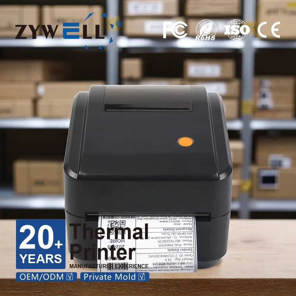 Wireless Intelligent Connection 4 X 6 Inch Label Printer Company 8