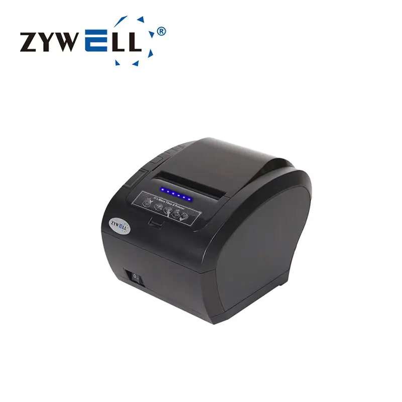 Zywell 80mmダイレクトサーマルプリンターZy606領収書プリンターイーサネットBluetooth WiFi POSプリンターデスクトップ80領収書プリンター 1