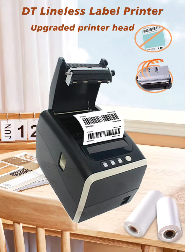 Zywell ZY-3311 Thermal Liner Label Printer 11