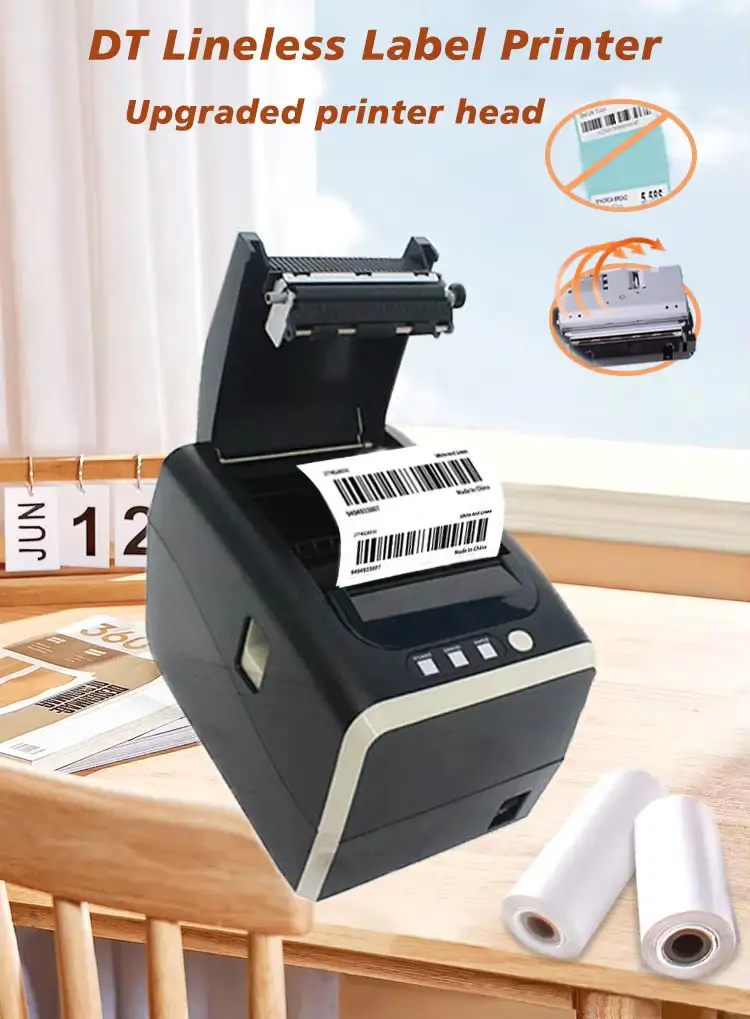 ZYWELL ZY-3311 Thermal Linerless Label Printer 10