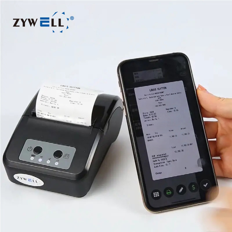 ZYWELL Portable Printer  for Mobile Printing Needs 1