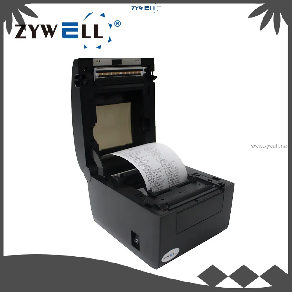 ZY3600 80mm Thermal Label Printer: Custom Printing with Bluetooth 1