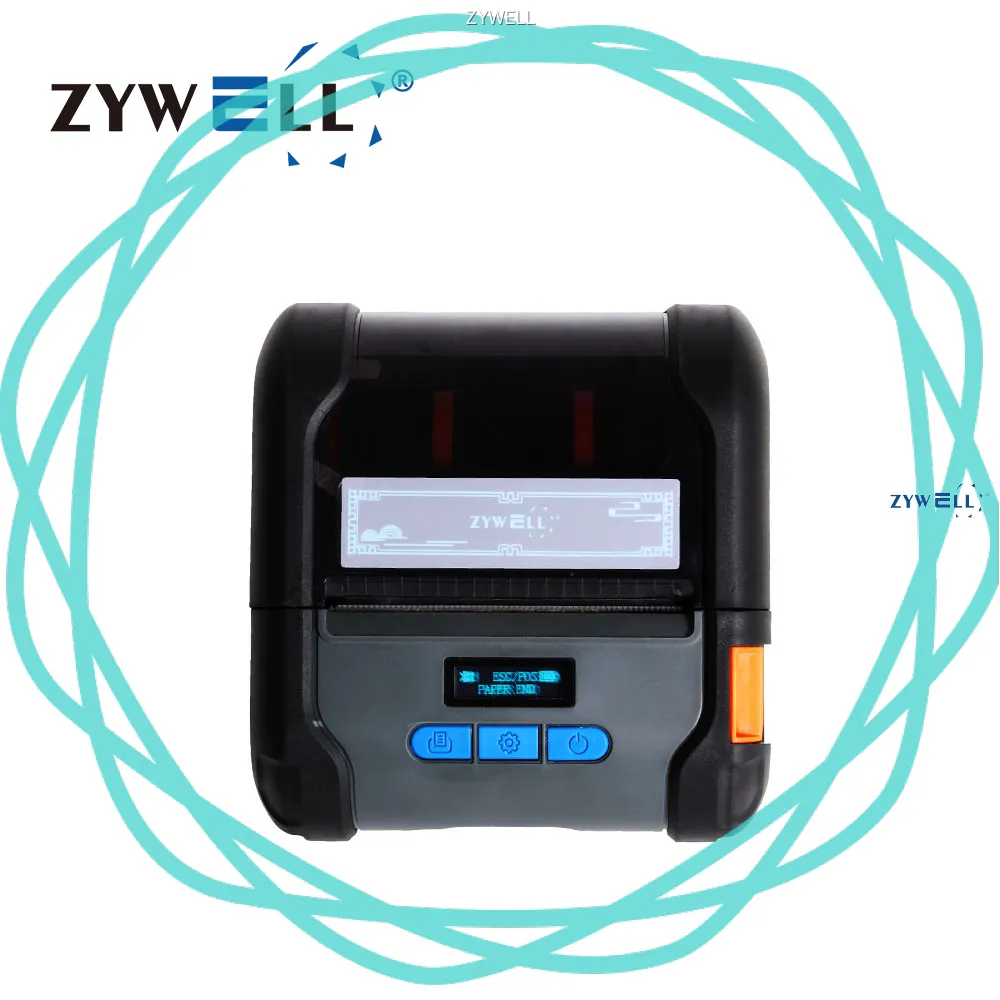 ZM04 Portable Barcode Label Printer - Dual Mode, Bluetooth/WiFi, Small Size & Lightweight 1