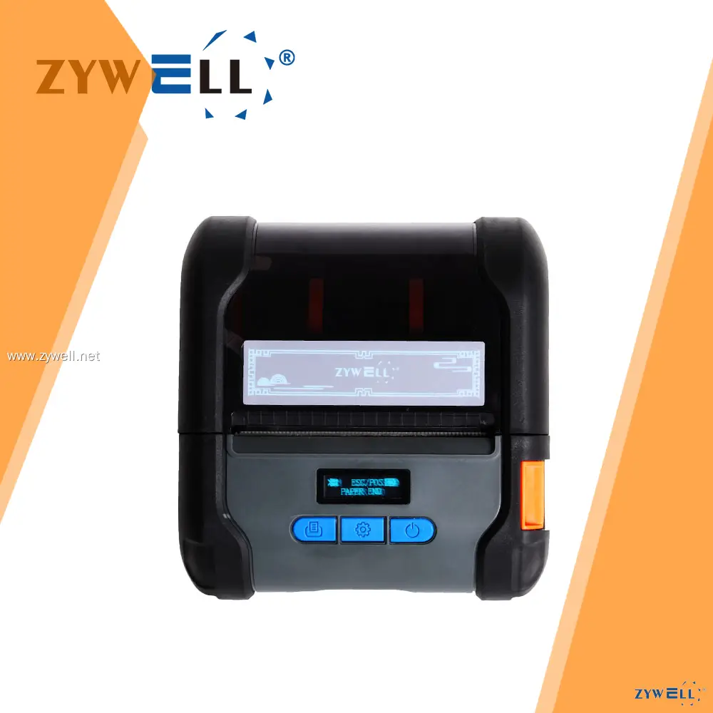 ZM04 Portable Mobile Barcode Label Printer - Dual Mode Bluetooth/WiFi 1
