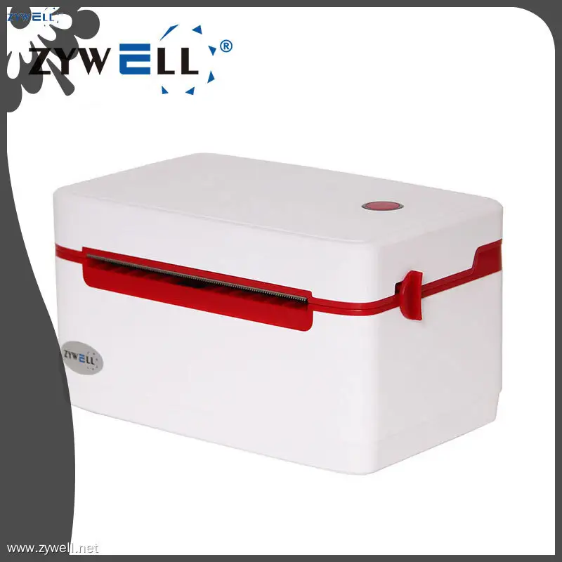 Zywell 4-Inch Bluetooth Thermal Shipping Label Printer - 152mm/s Fast Printing 1