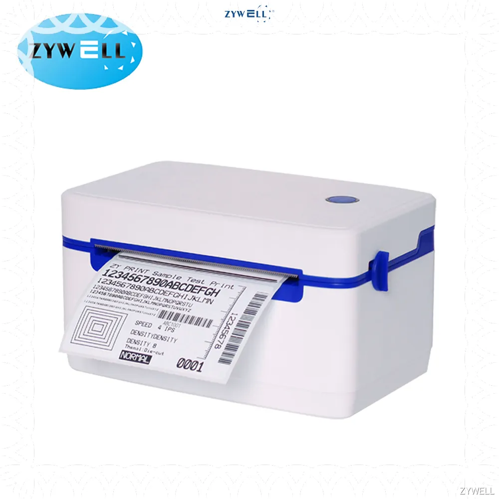 4 Direct Thermal Printer: High Speed Shipping Label Sticker - Zywell 1