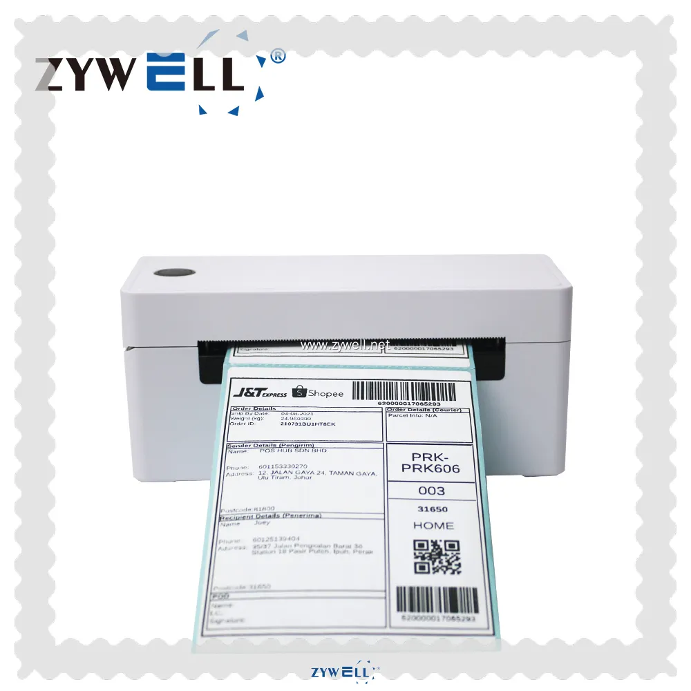 ZY4310 4Inch Label Printer with Flip-Side Cover 1