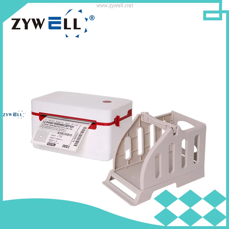 ZYWELL 909 Compact 4-Inch Thermal Printer 1
