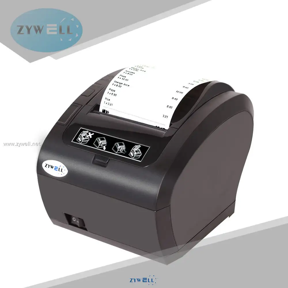 Zywell ZY303 Thermal Printer: Efficient, Cost-Effective, and Reliable. 1