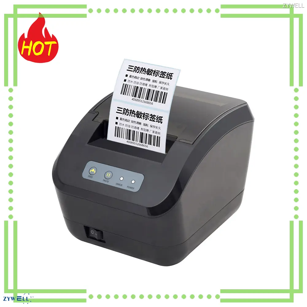 ZY609 80mm Thermal Label Printer - Fast and Efficient 1