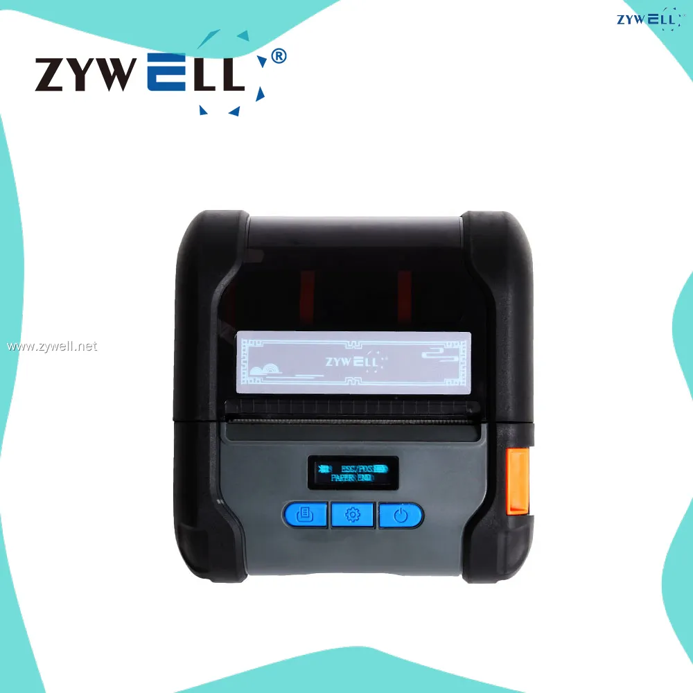 ZM04 Portable Barcode Printer- Dual Mode, Bluetooth/WIFI, Small & Light 1