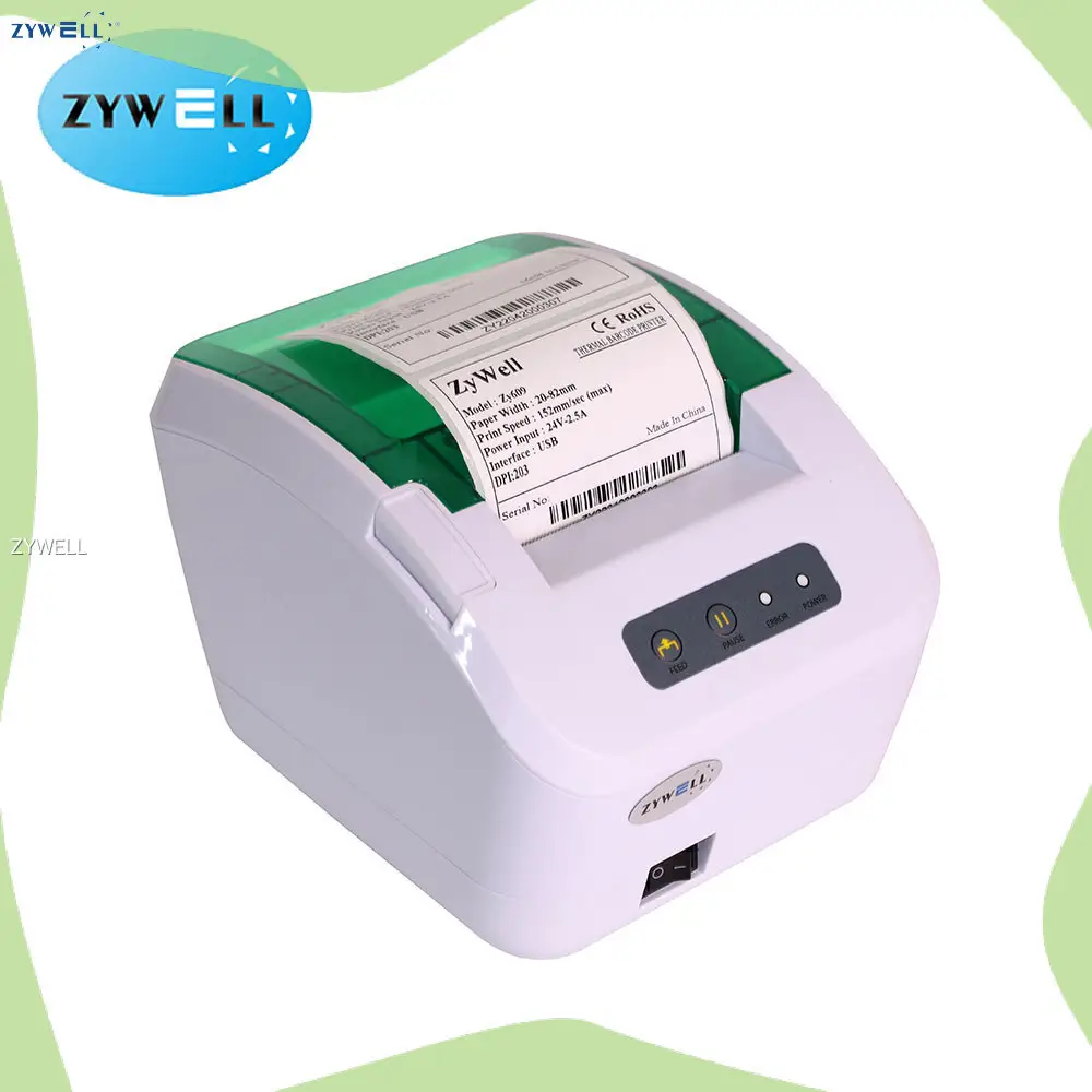 Zywell 3 Thermal Label Printer: High Quality, Stable Performance 1