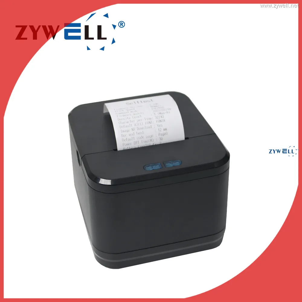 ZYWELL Z5808 58MM Label Printer - 3 Inch Thermal Printer 1