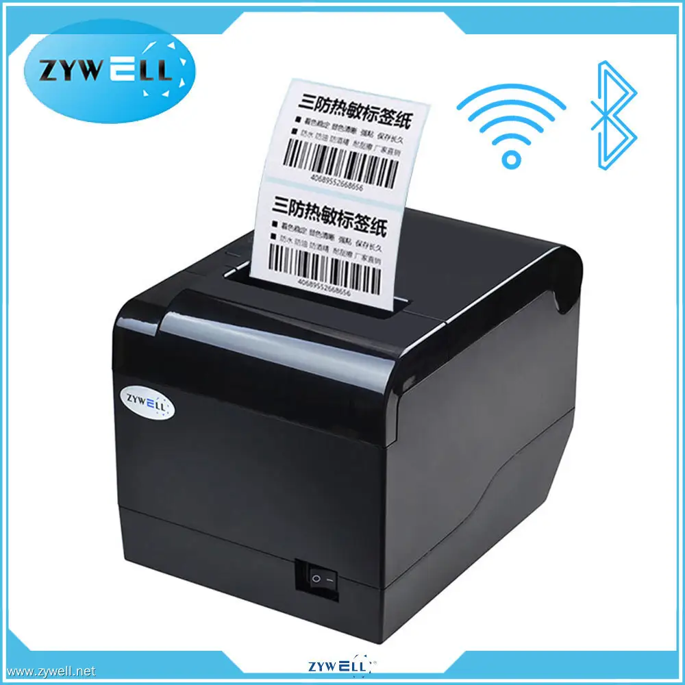 Zywell ZY809 3-inch Thermal Printer: Efficient & Reliable Label Printing 1