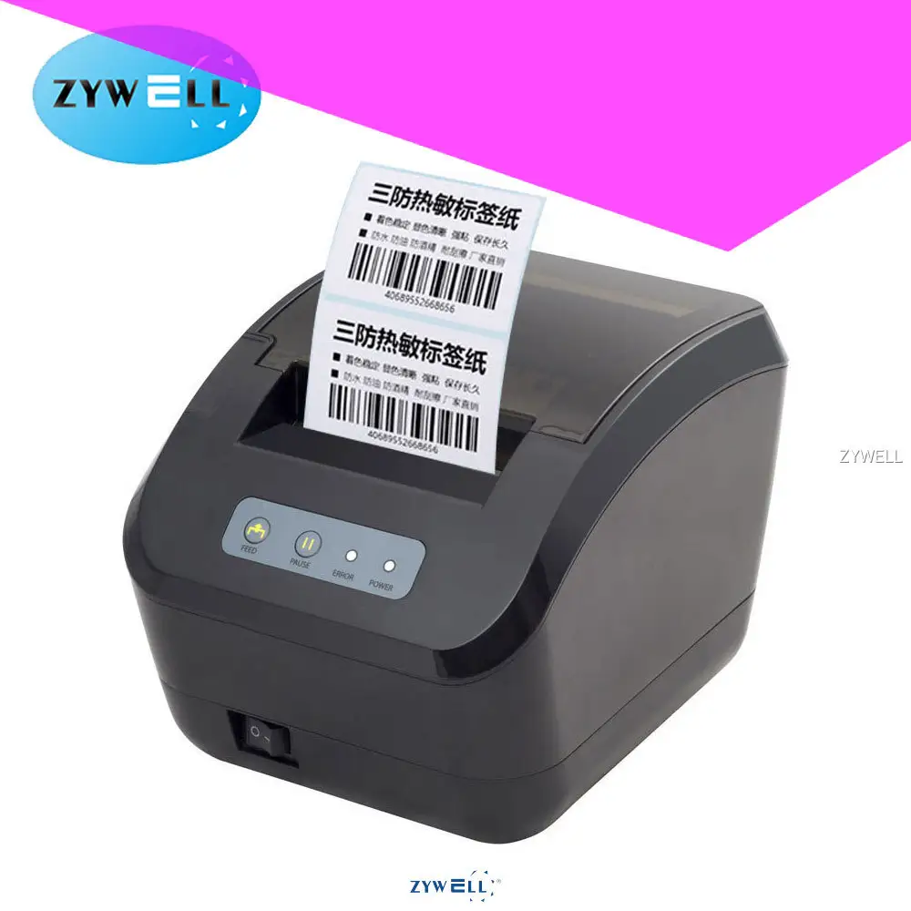 3inch Thermal Label Printer for Android iOS Win 7/8/10 - Wireless Bluetooth Barcode Printer 1