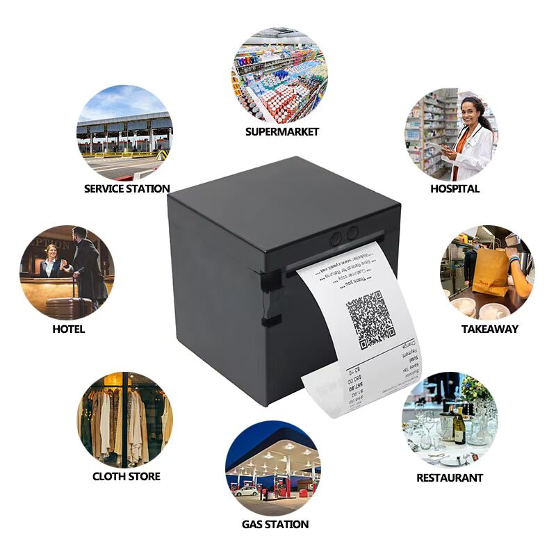 Zywell ZY-H861 80mm Recibo térmico POS POSTOR PARA WINDONES, ANDROID, iOS 8