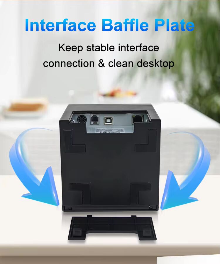 Zywell ZY-H861 80mm Recibo térmico POS POSTOR PARA WINDONES, ANDROID, iOS 14
