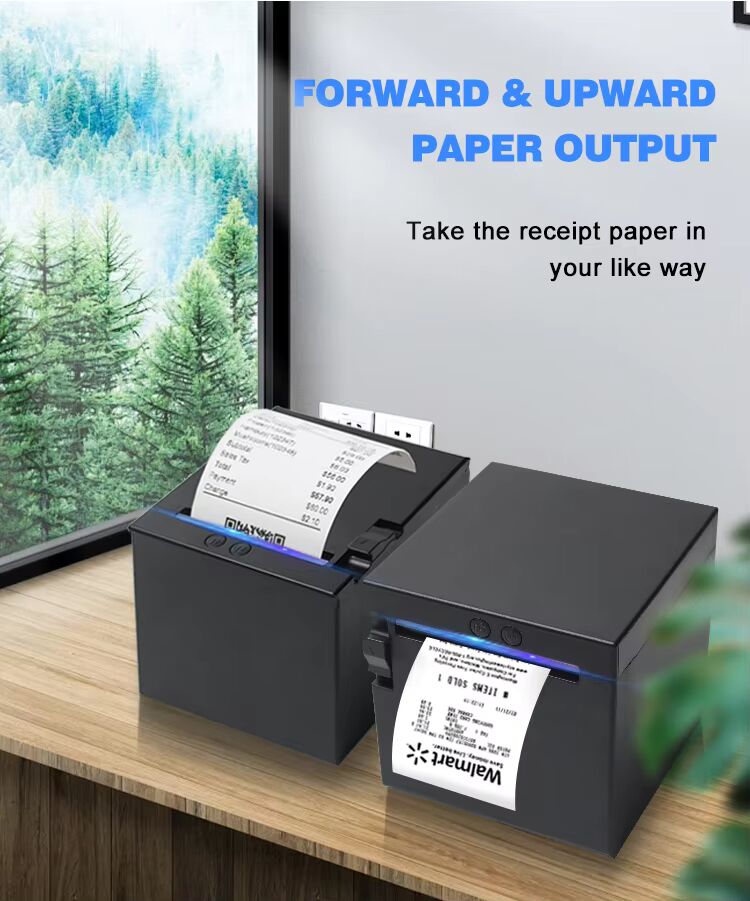 Zywell ZY-H861 80mm Recibo térmico POS POSTOR PARA WINDONES, ANDROID, iOS 12