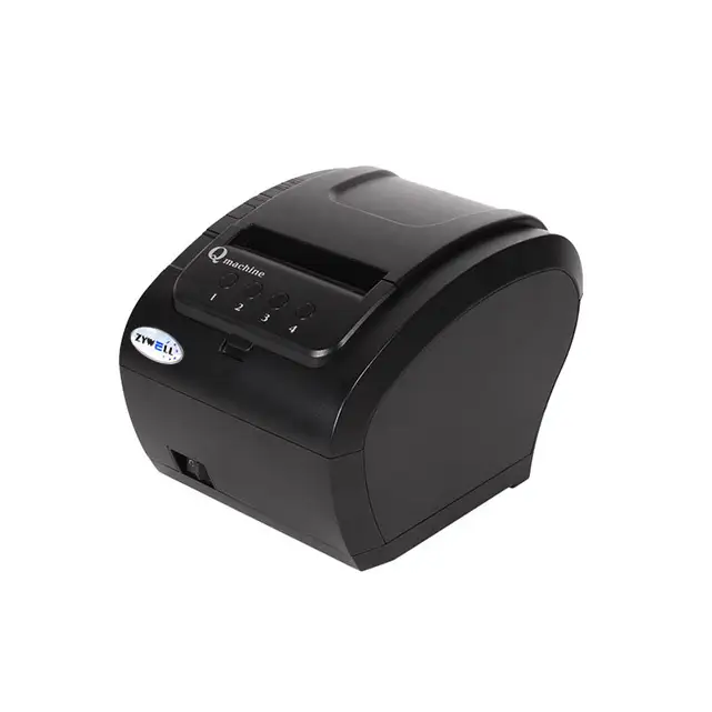 Zywell - Preço da fábrica Impressora de mesa pequena ZY307Q 80mm TIME 1