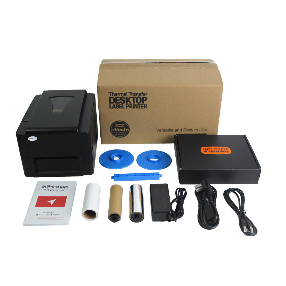 ZYWELL ZY-4603 Desktop Direct Thermal Transfer Printer | ZYWELL