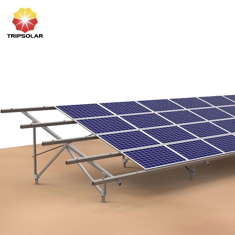 Tripsolar Aluminum Ground Solar Panel Mounting Brackets 1