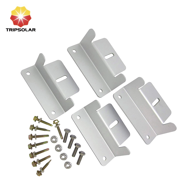 Tripsolar Aluminum Z-shape Bracket for RV, Caravan 1