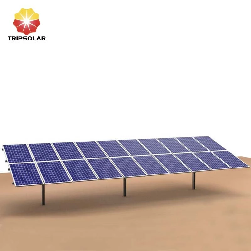 Tripsolar Steel Pile Ground Mounting 1
