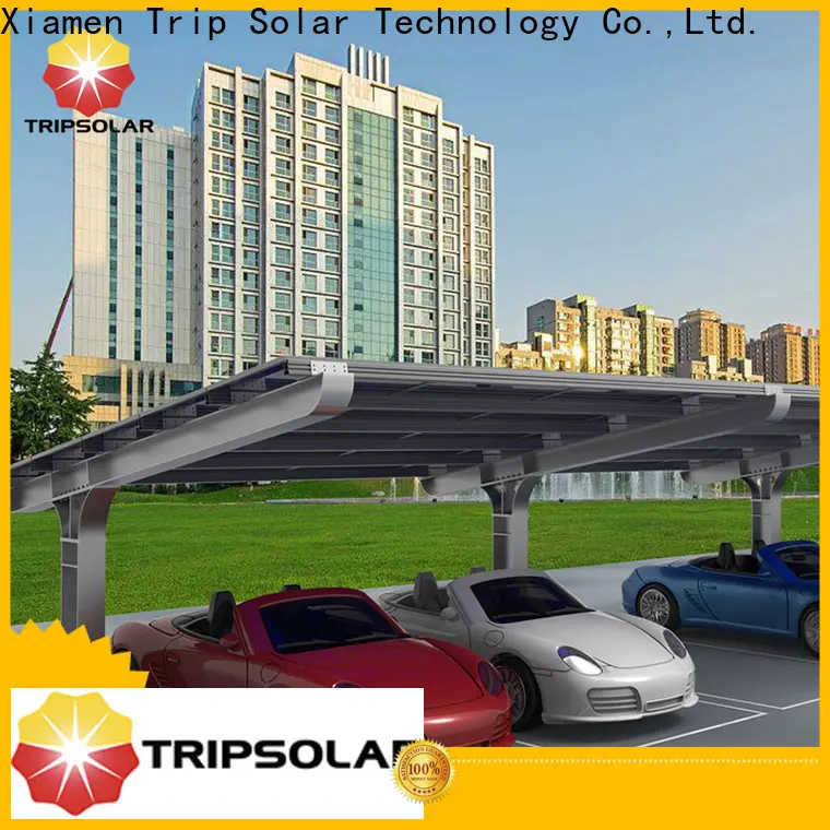 TripSolar Best solar power carport for business 1