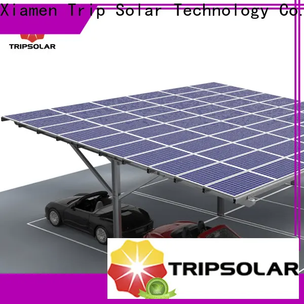 TripSolar solar panel carport roof factory 1