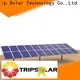 TripSolar ground mount solar racking systems company 1