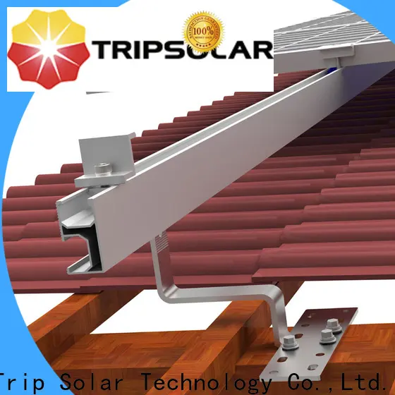 Top solar panel flat roof mounting system company 1