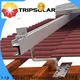 Top solar panel flat roof mounting system company 1