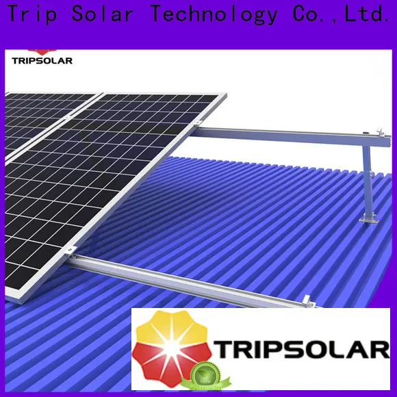 TripSolar High-quality roof mounting brackets for solar panels factory 1