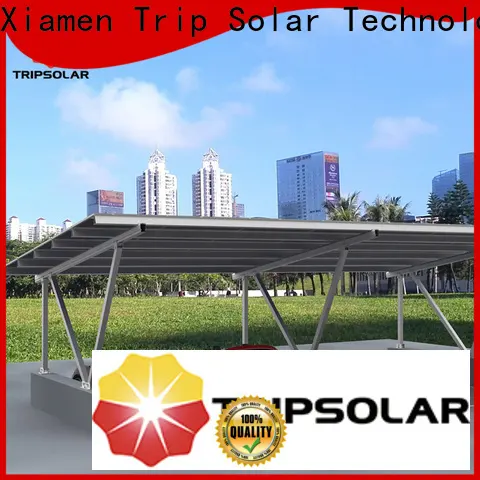 TripSolar Top solar panel carport roof manufacturers 1