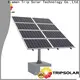 Top ground mount for solar factory 1