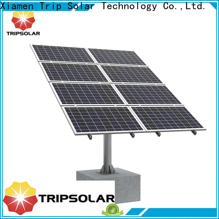 Latest ballasted ground mount solar racking for business 1