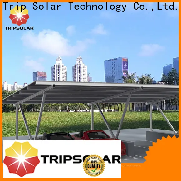 Custom carport solar system for business 1