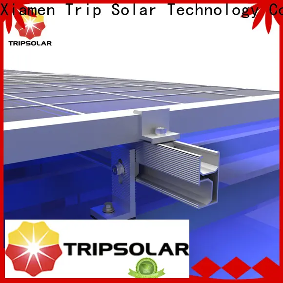 TripSolar Custom solar panel roof rack mounting kit company 1