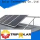 TripSolar flat roof solar panel mounting for business 1