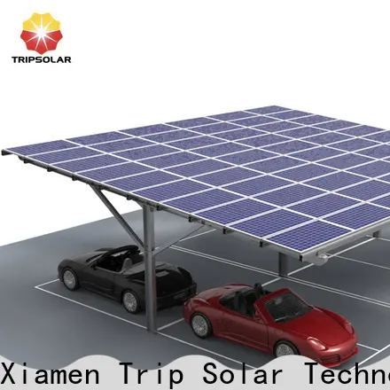 TripSolar solar parking canopy Supply 1