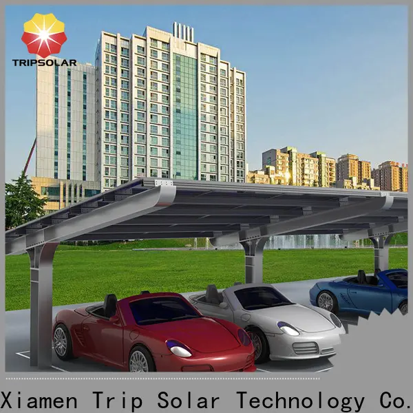 TripSolar solar roof carport for business 1
