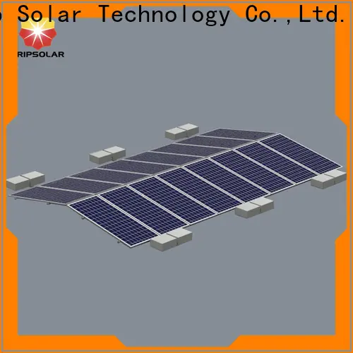 TripSolar flat roof solar panel mounting for business1 1