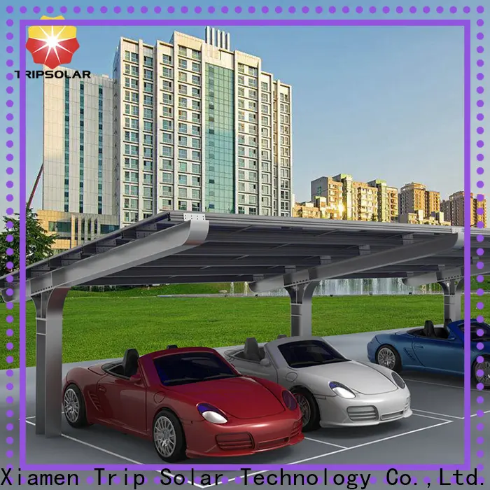 TripSolar solar carport mounting system Supply 1