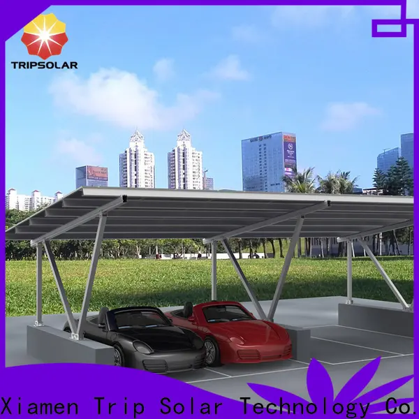 TripSolar commercial solar carports manufacturers 1